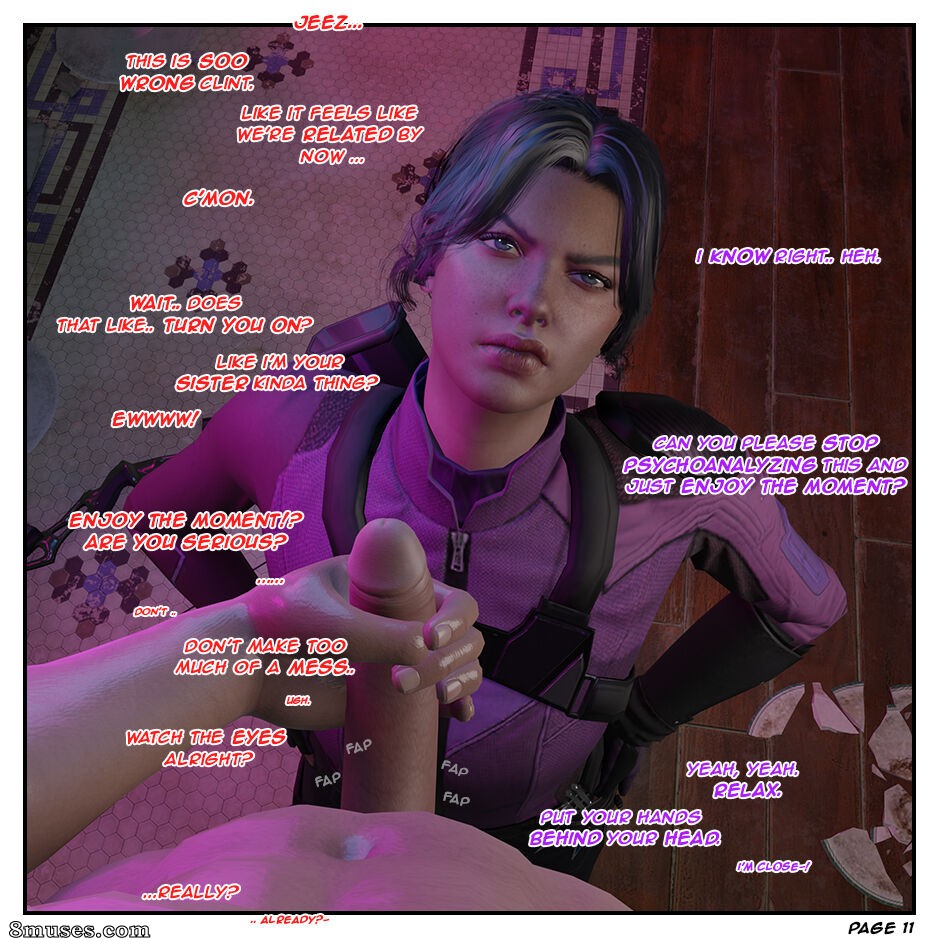 PoseidonX - Risky Bet - A tale of two Hawkeyes - Page 12