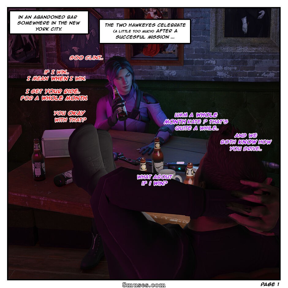 PoseidonX - Risky Bet - A tale of two Hawkeyes - Page 2