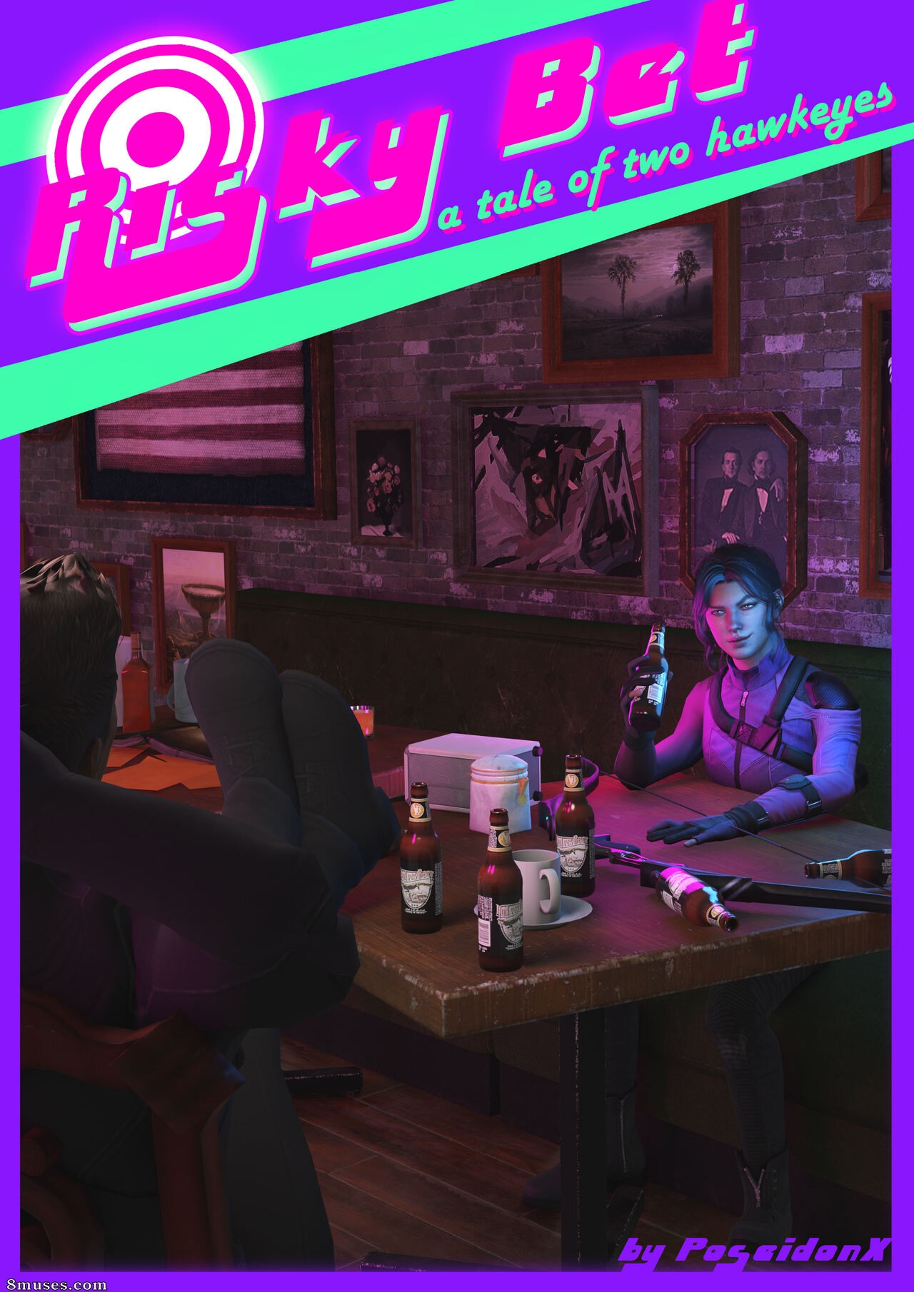 PoseidonX - Risky Bet - A tale of two Hawkeyes - Page 1