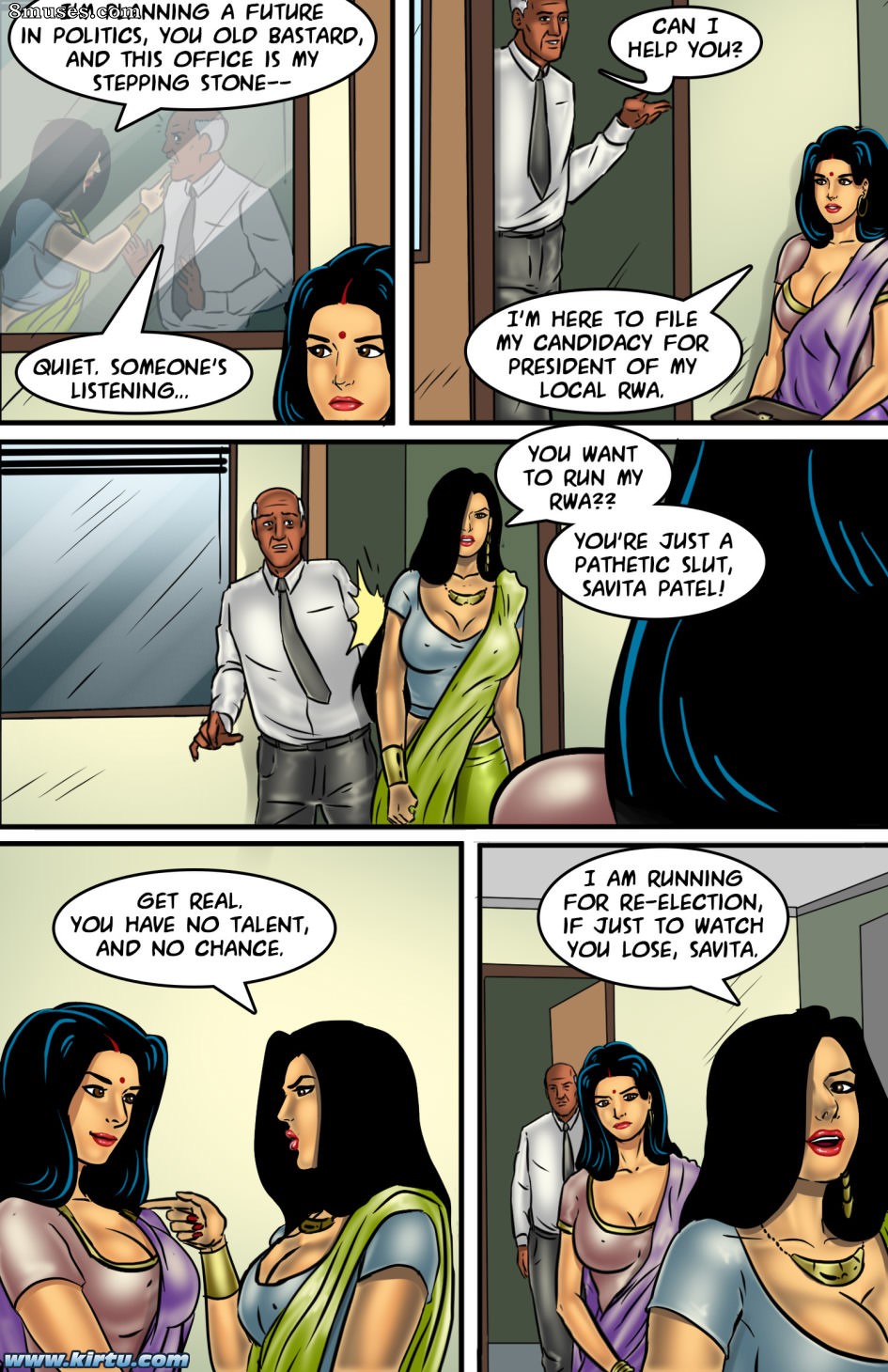 Kirtu.com Comics - Savita Bhabhi - Episode 63 - The Candidate - Running For President - Page 13