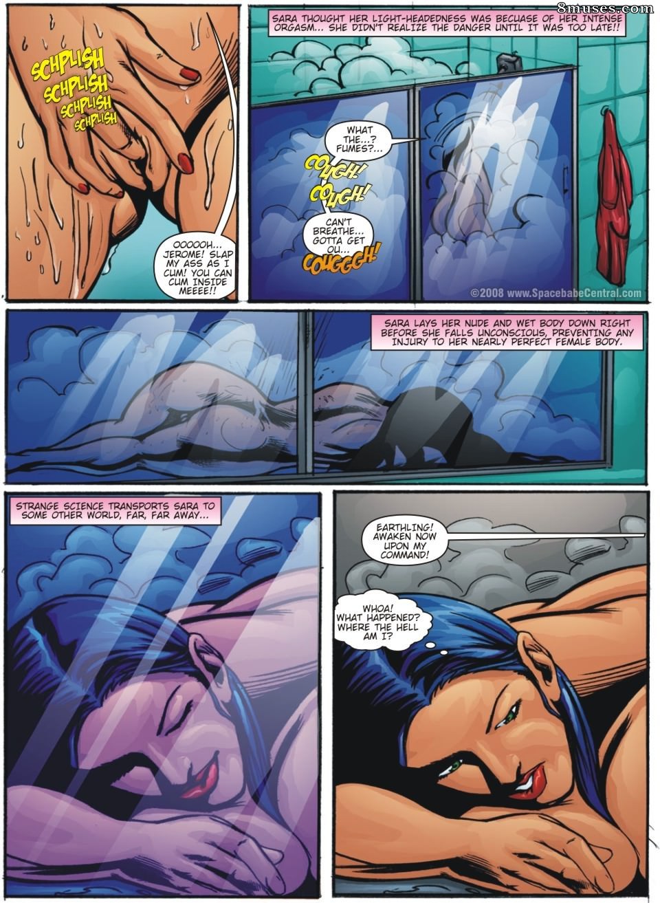 Space Babe Central - The Abduction Of Sara Milhouse - Page 2