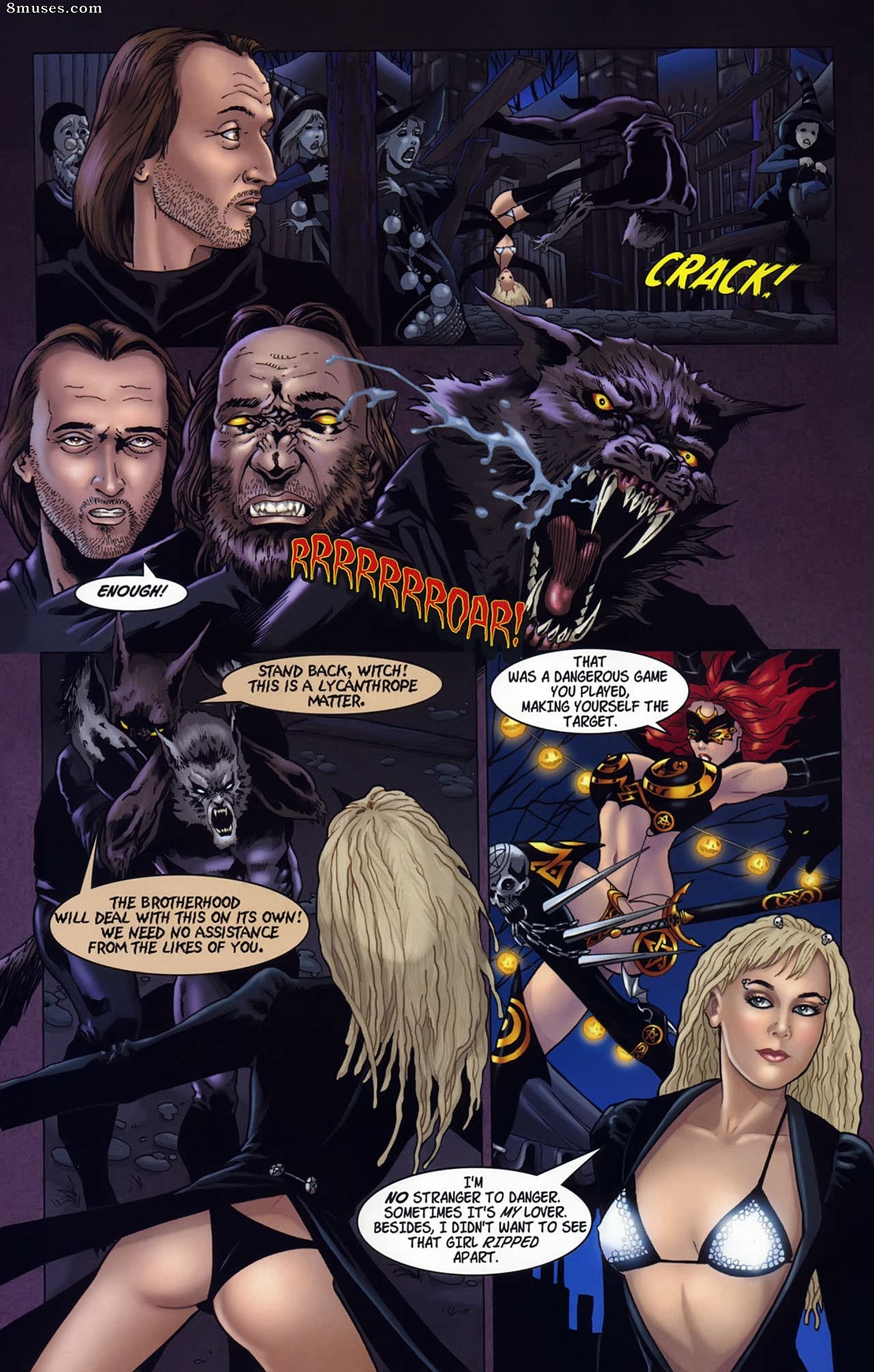 BroadSword Comics - Tarot - Witch of the Black Rose 055 - Page 21