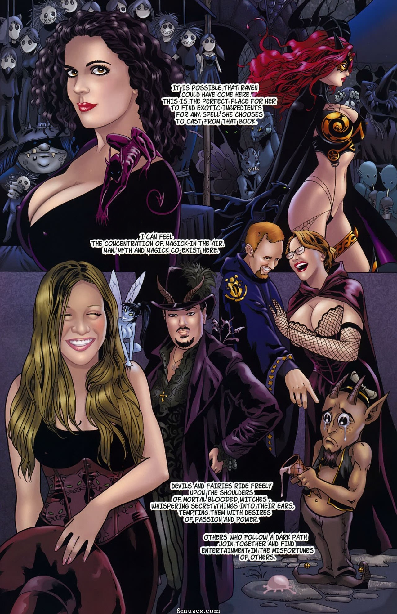 BroadSword Comics - Tarot - Sorcière de la rose noire 055 - Page 7