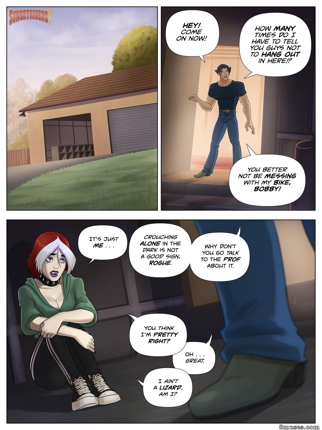 SunsetRiders7 Comics - Poder escravo de luxúria renegado - Página 12