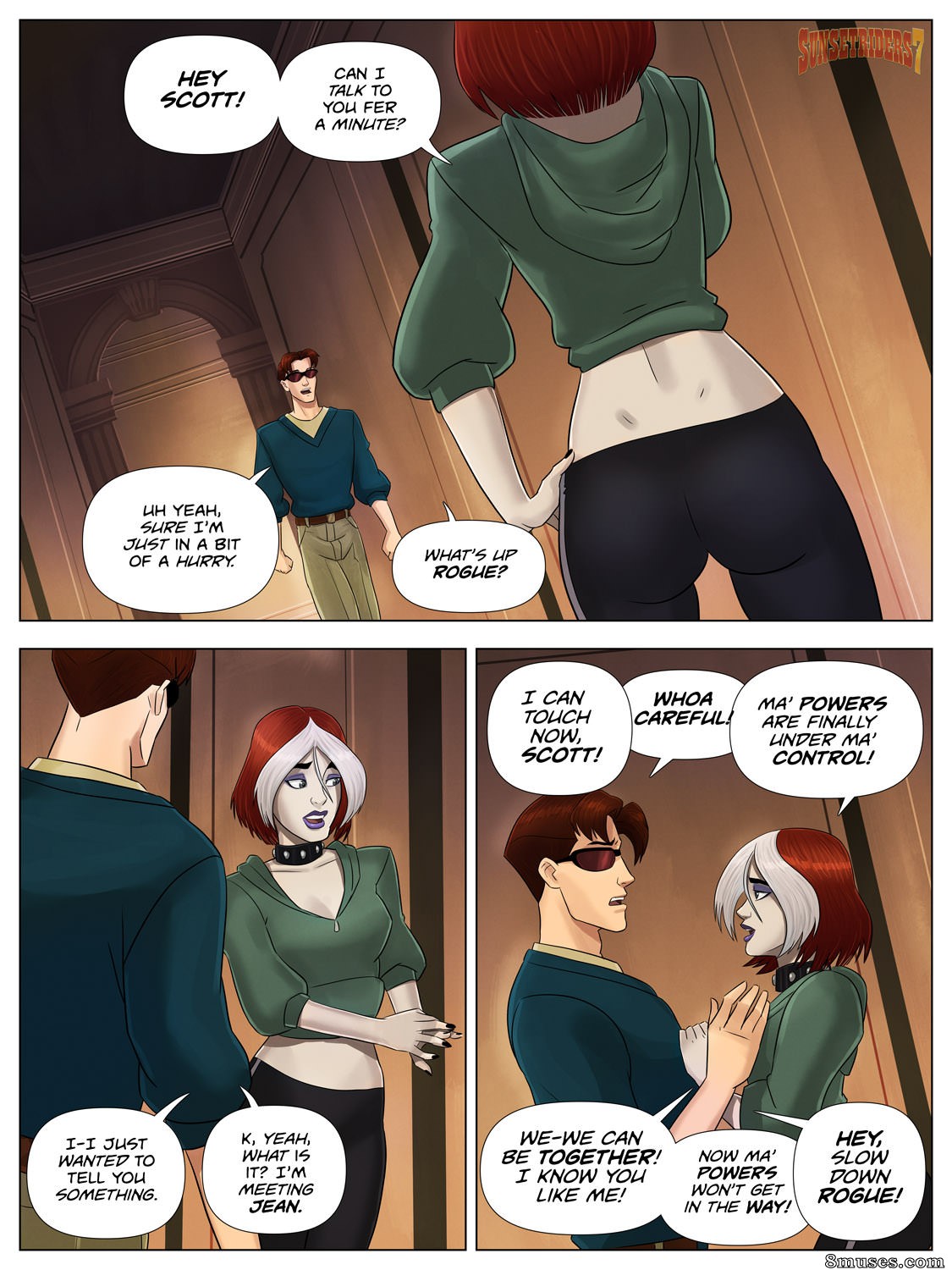 SunsetRiders7 Comics - Rogue Lust Esclavo de poderes - Página 10