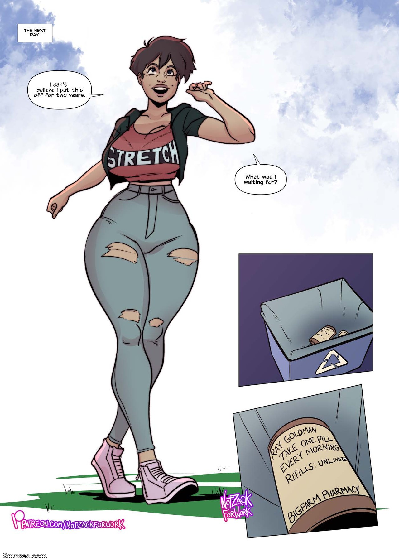 NotZackForWork Comics - Sem ejaculação - Página 9