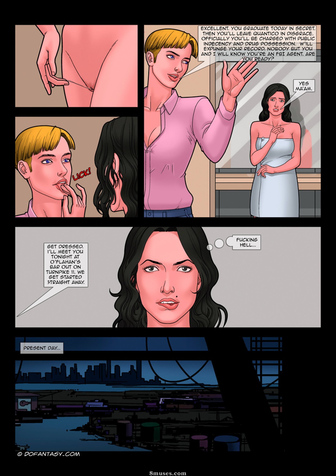 Fansadox Comics - Fansadox 460 - Bad Lieutenant 6 - Subjugated - Arieta - Page 36
