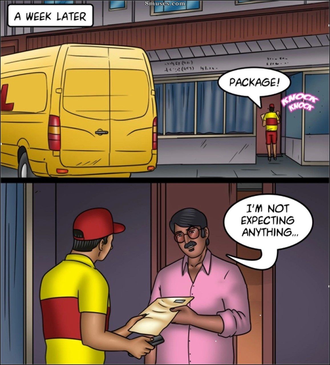 Kirtu.com Comics - Savita Bhabhi - Épisode 147 - Le musée de l'artiste Pt. 2 - Page 128