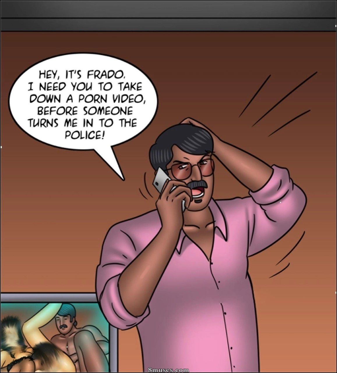 Kirtu.com Comics - Savita Bhabhi - Épisode 147 - Le musée de l'artiste Pt. 2 - Page 134