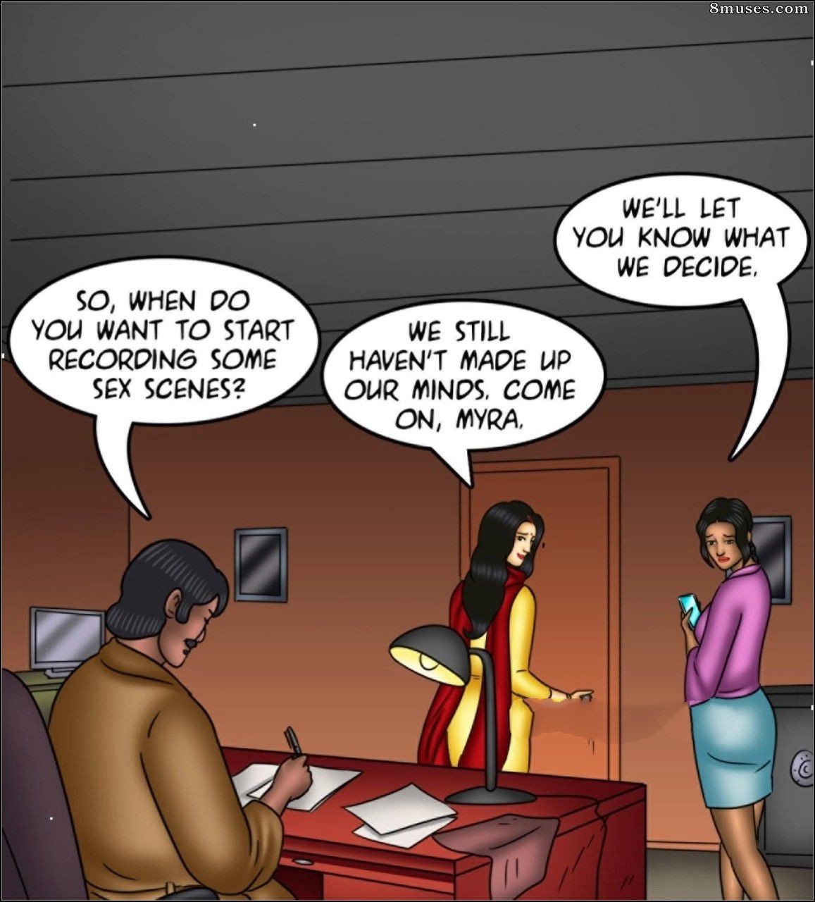 Kirtu.com Comics - Savita Bhabhi - Épisode 147 - Le musée de l'artiste Pt. 2 - Page 126