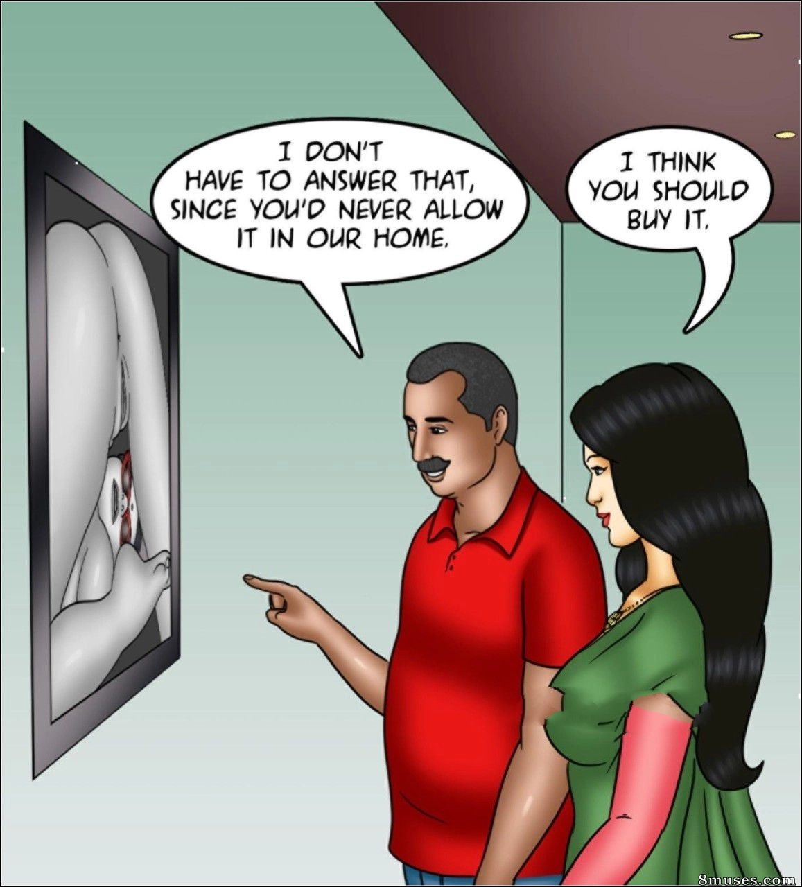 Kirtu.com Comics - Savita Bhabhi - Épisode 147 - Le musée de l'artiste Pt. 2 - Page 138