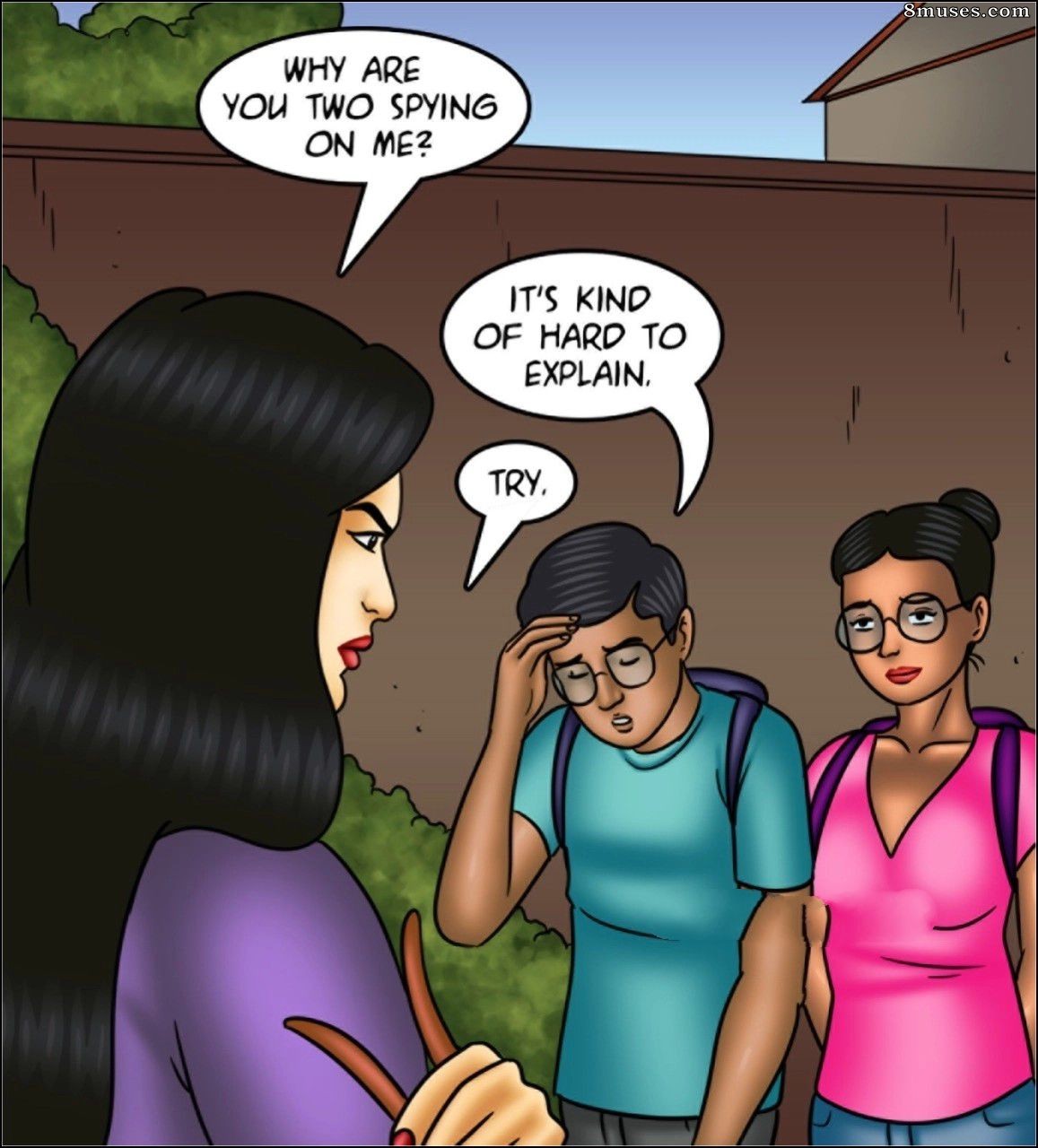 Kirtu.com Comics - Savita Bhabhi - Épisode 147 - Le musée de l'artiste Pt. 2 - Page 41