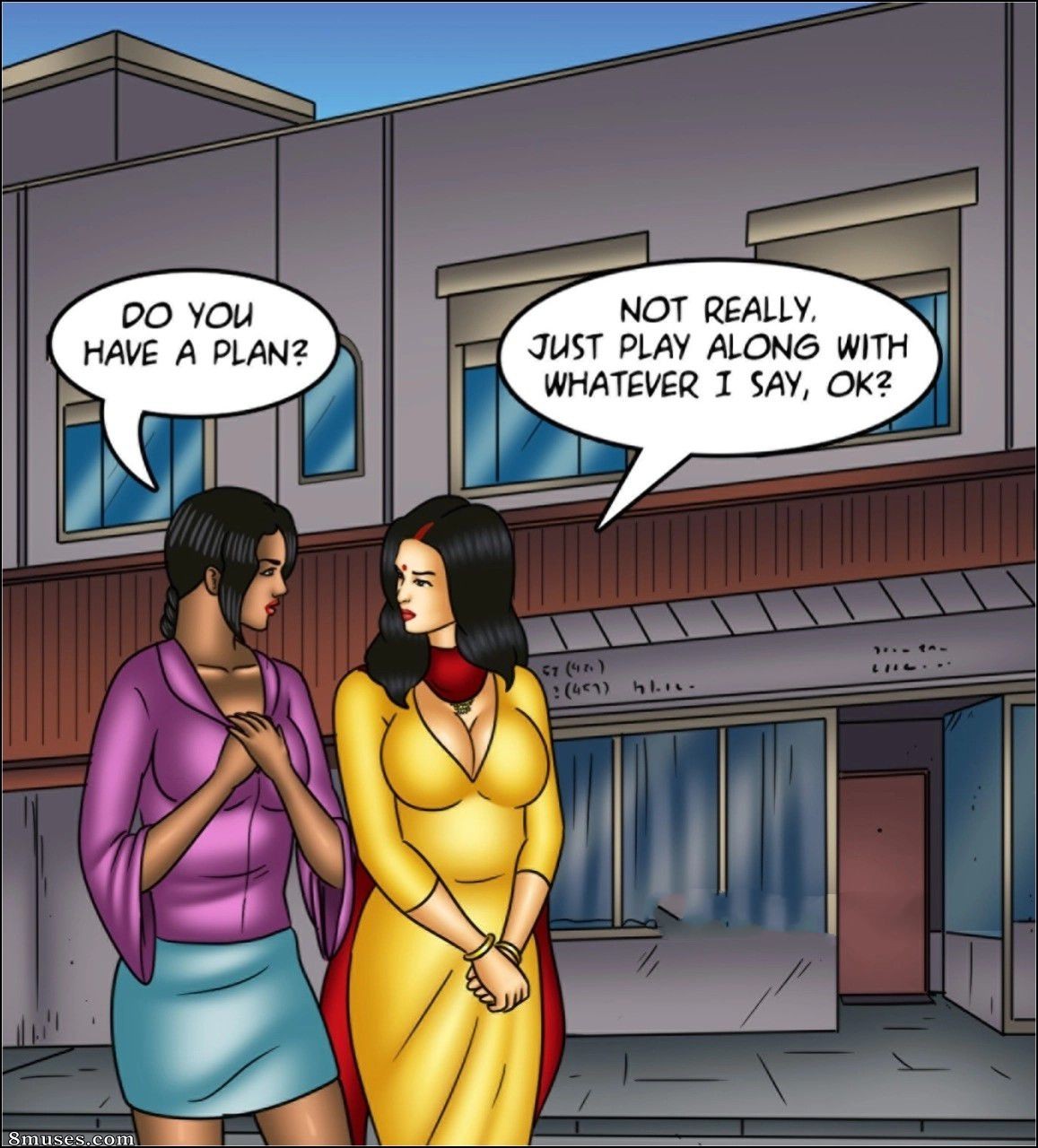 Kirtu.com Comics - Savita Bhabhi - Episodio 147 - El muso del artista Pt. 2 - Página 59