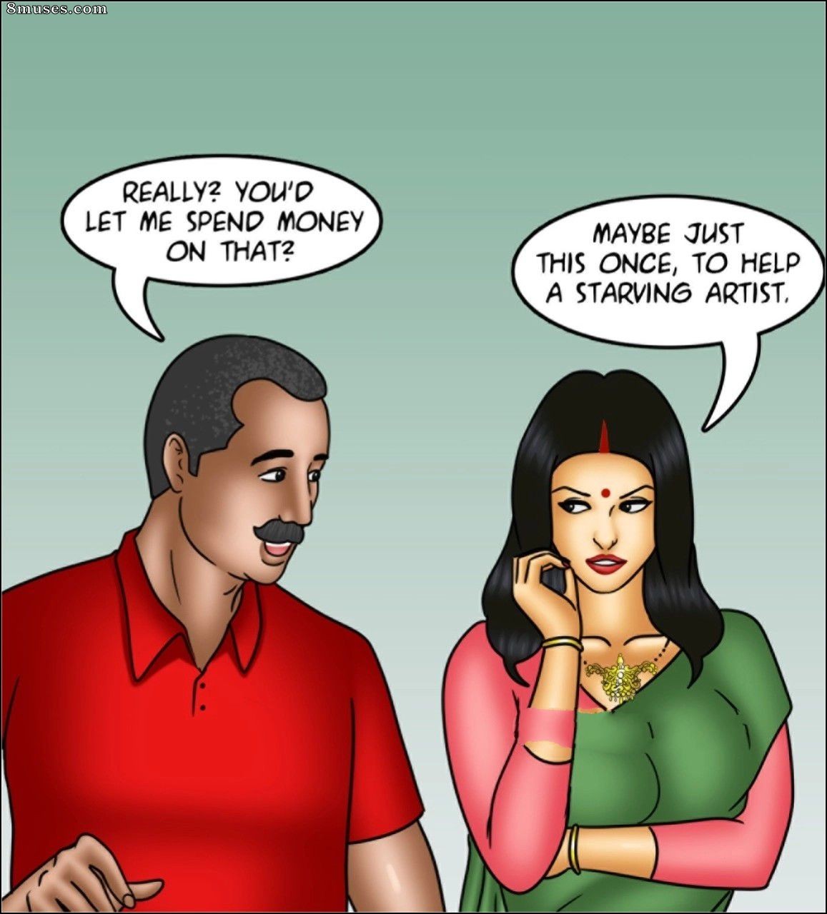 Kirtu.com Comics - Savita Bhabhi - Épisode 147 - Le musée de l'artiste Pt. 2 - Page 139