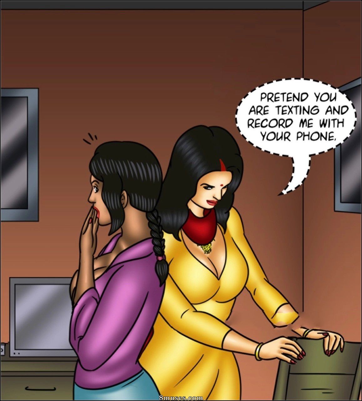 Kirtu.com Comics - Savita Bhabhi - Episodio 147 - El muso del artista Pt. 2 - Página 65