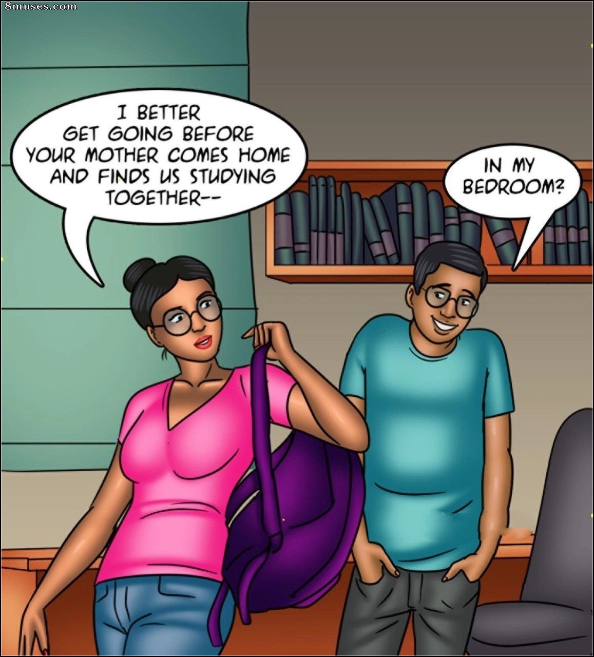 Kirtu.com Comics - Savita Bhabhi - Episode 147 - The Artist's Muse Pt. 2 - Page 4