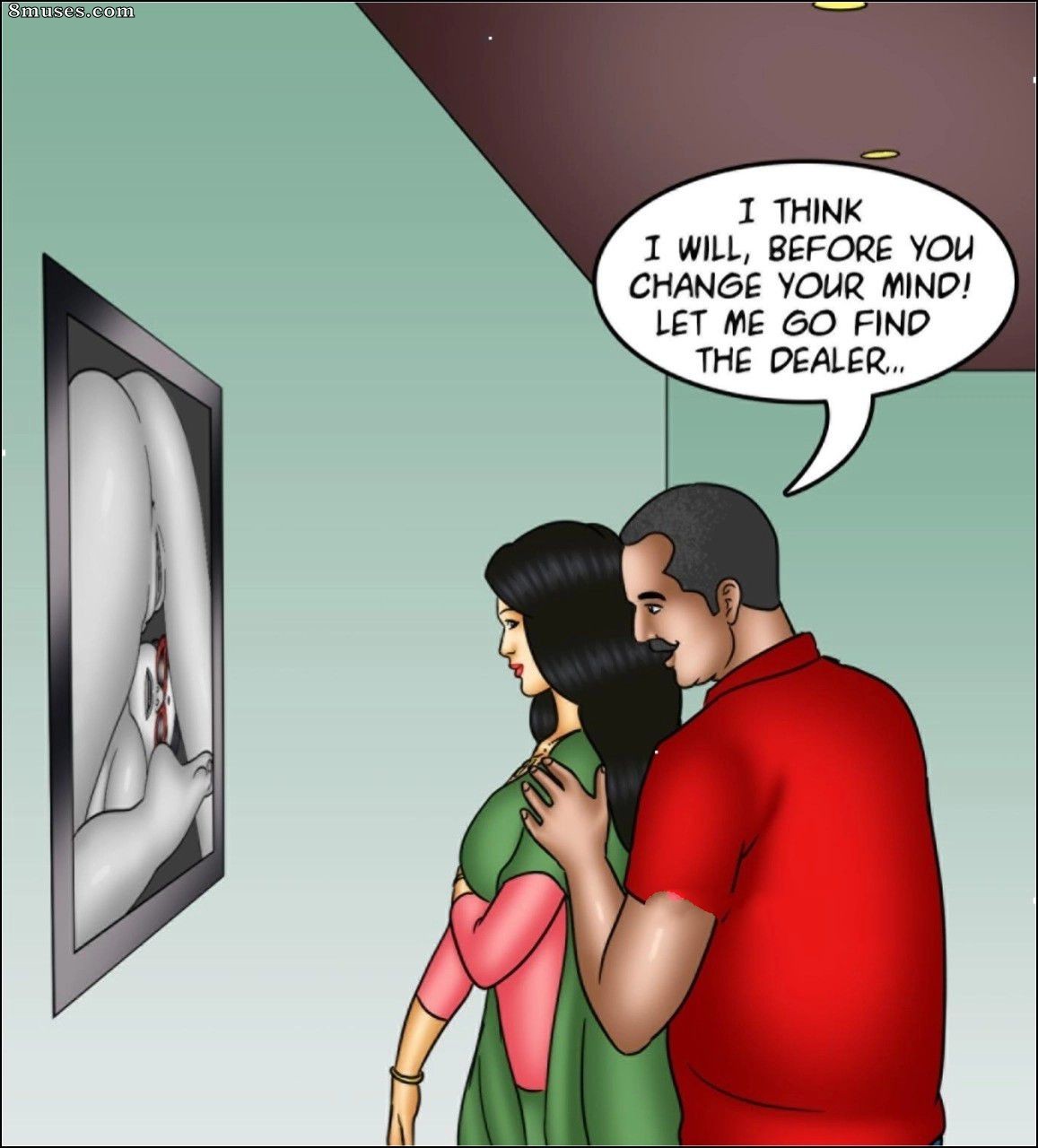 Kirtu.com Comics - Savita Bhabhi - Episode 147 - The Artist's Muse Pt. 2 - Page 140