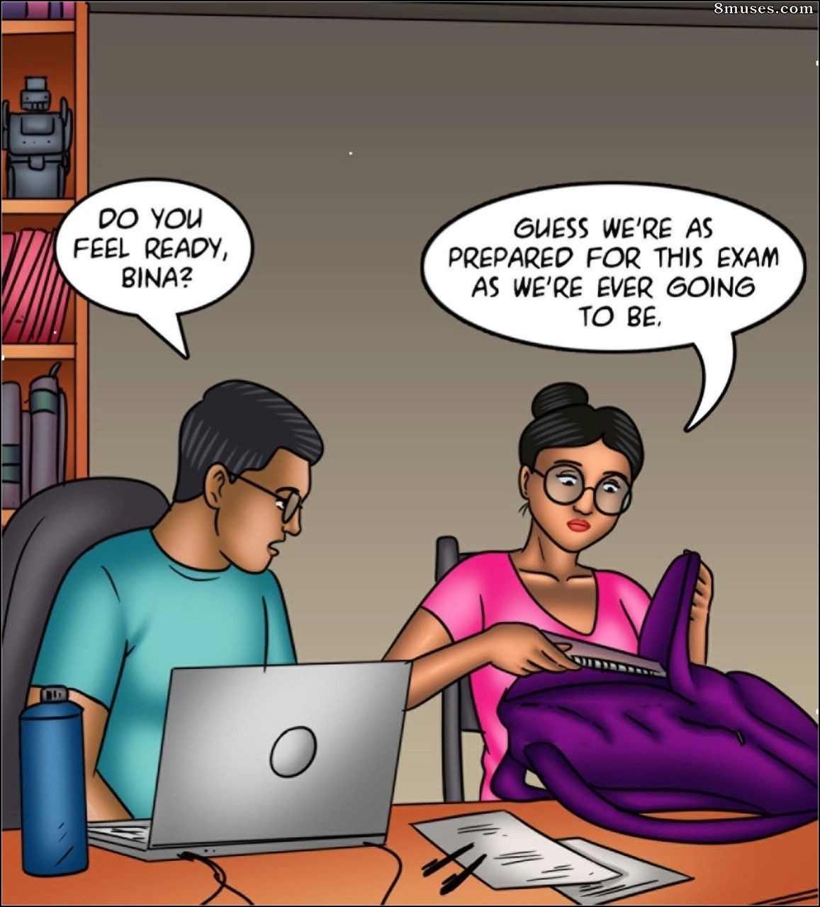 Kirtu.com Comics - Savita Bhabhi - Episode 147 - The Artist's Muse Pt. 2 - Page 2