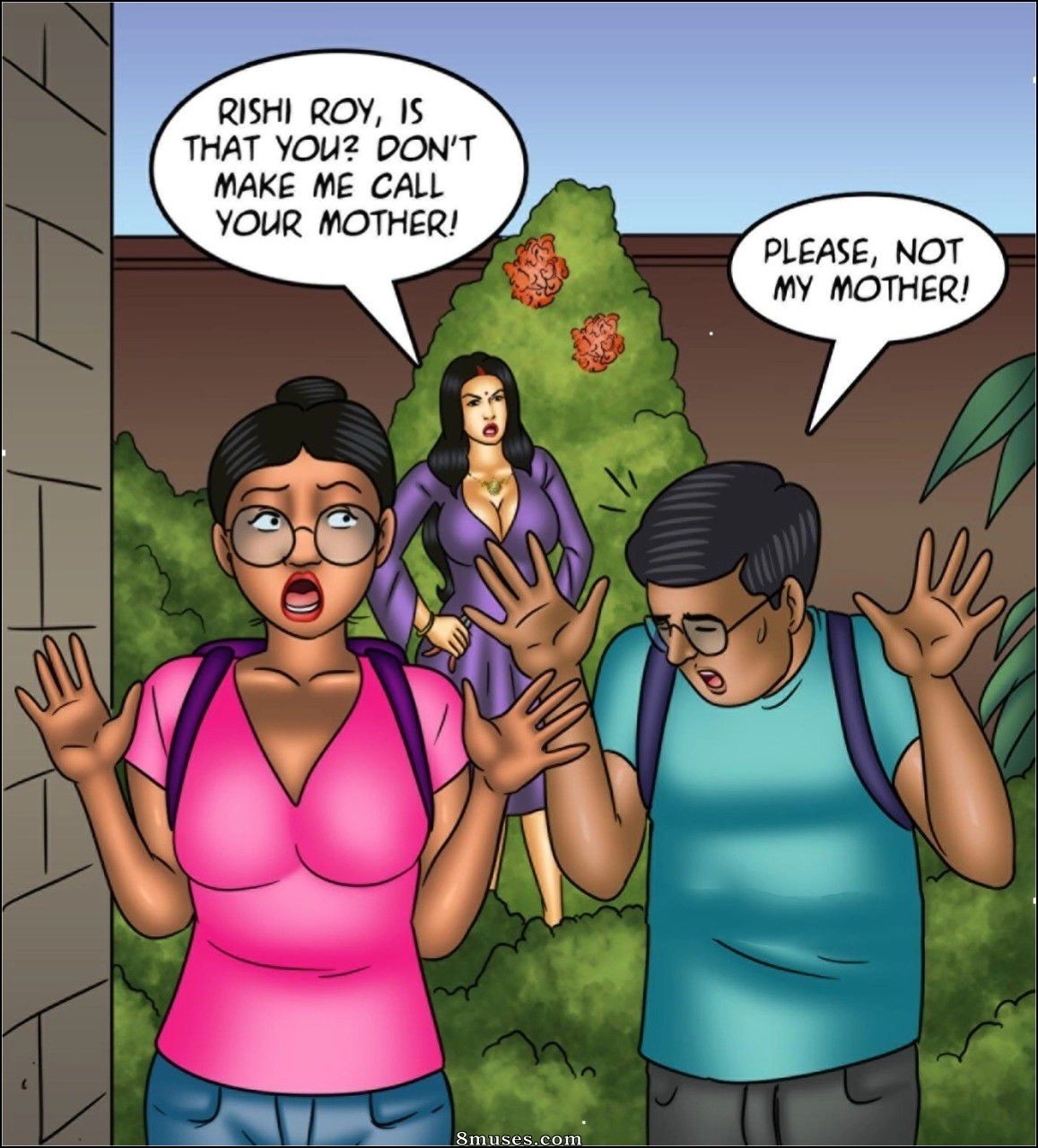 Kirtu.com Comics - Savita Bhabhi - Episodio 147 - El muso del artista Pt. 2 - Página 40