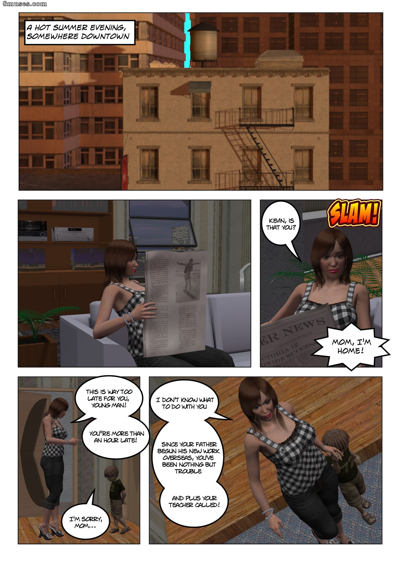 Comics du rédempteur - Affection maternelle - Page 2