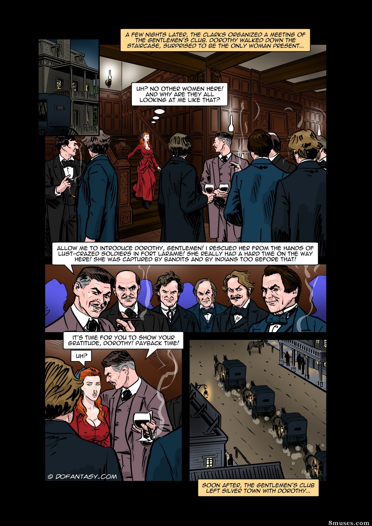 Fansadox Comics - Fansadox 637 - Gentlemen's Club - The Origin 1 - Predondo - Page 41