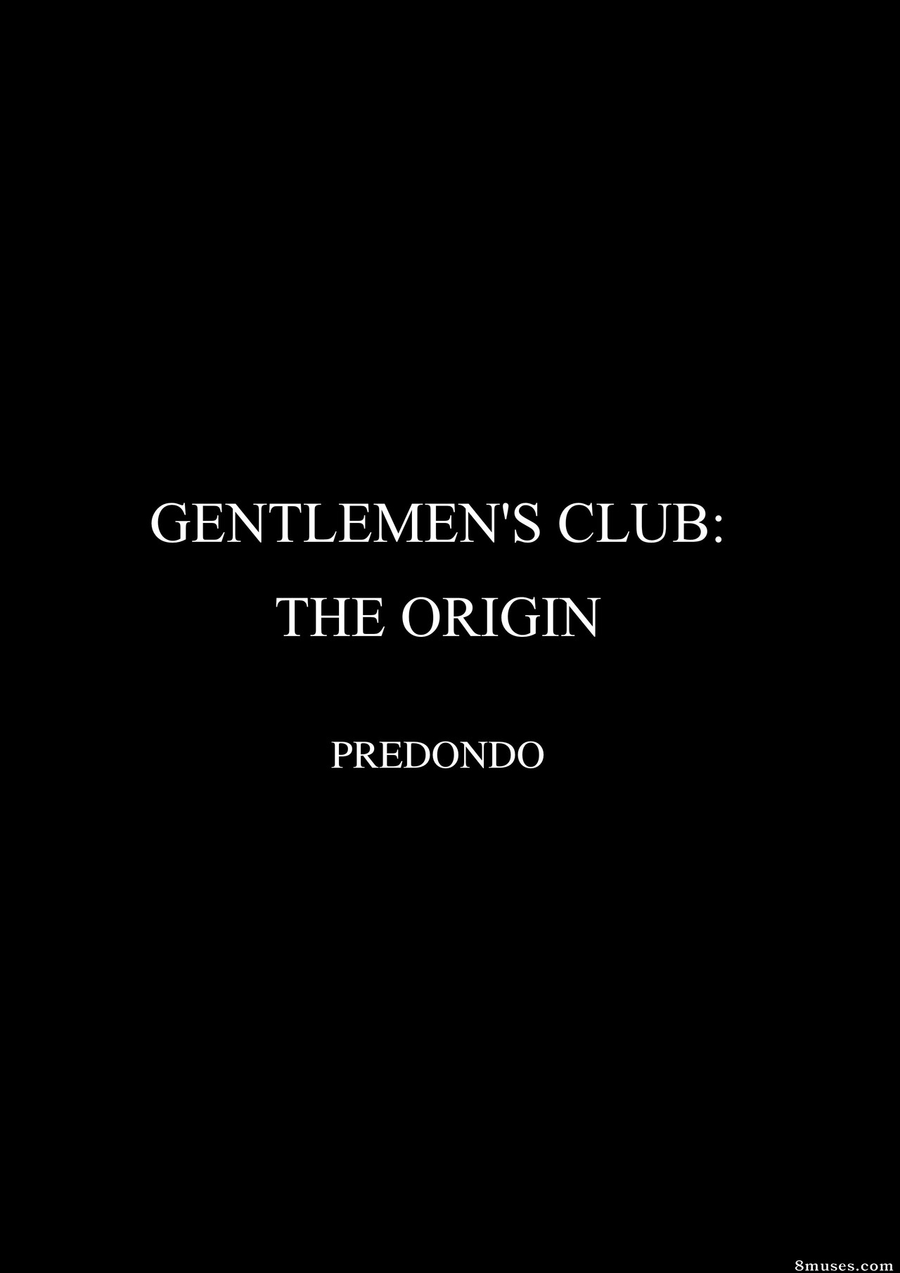 Fansadox Comics - Fansadox 637 - Gentlemen's Club - The Origin 1 - Predondo - Page 4