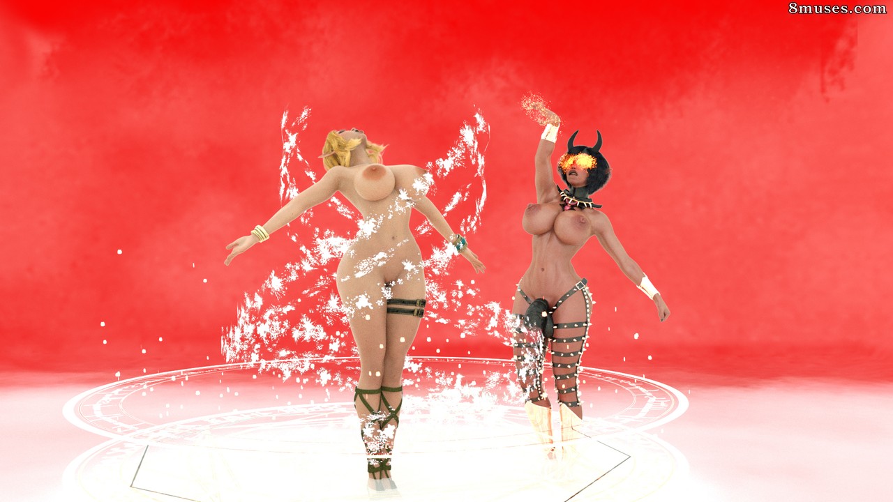 TaiDoro - Elf Vs Demonic DickGirls - Page 8