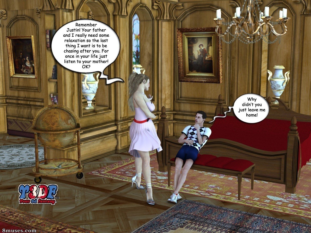 Y3DF - Your3DFantasy.com Comics - Maudit - Page 5