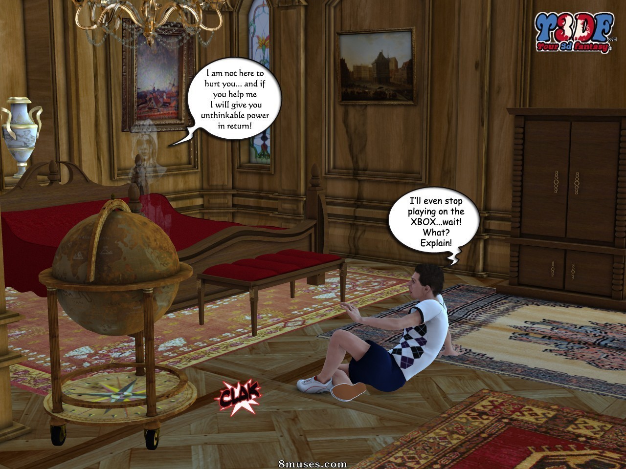 Y3DF - Your3DFantasy.com Comics - Maudit - Page 14