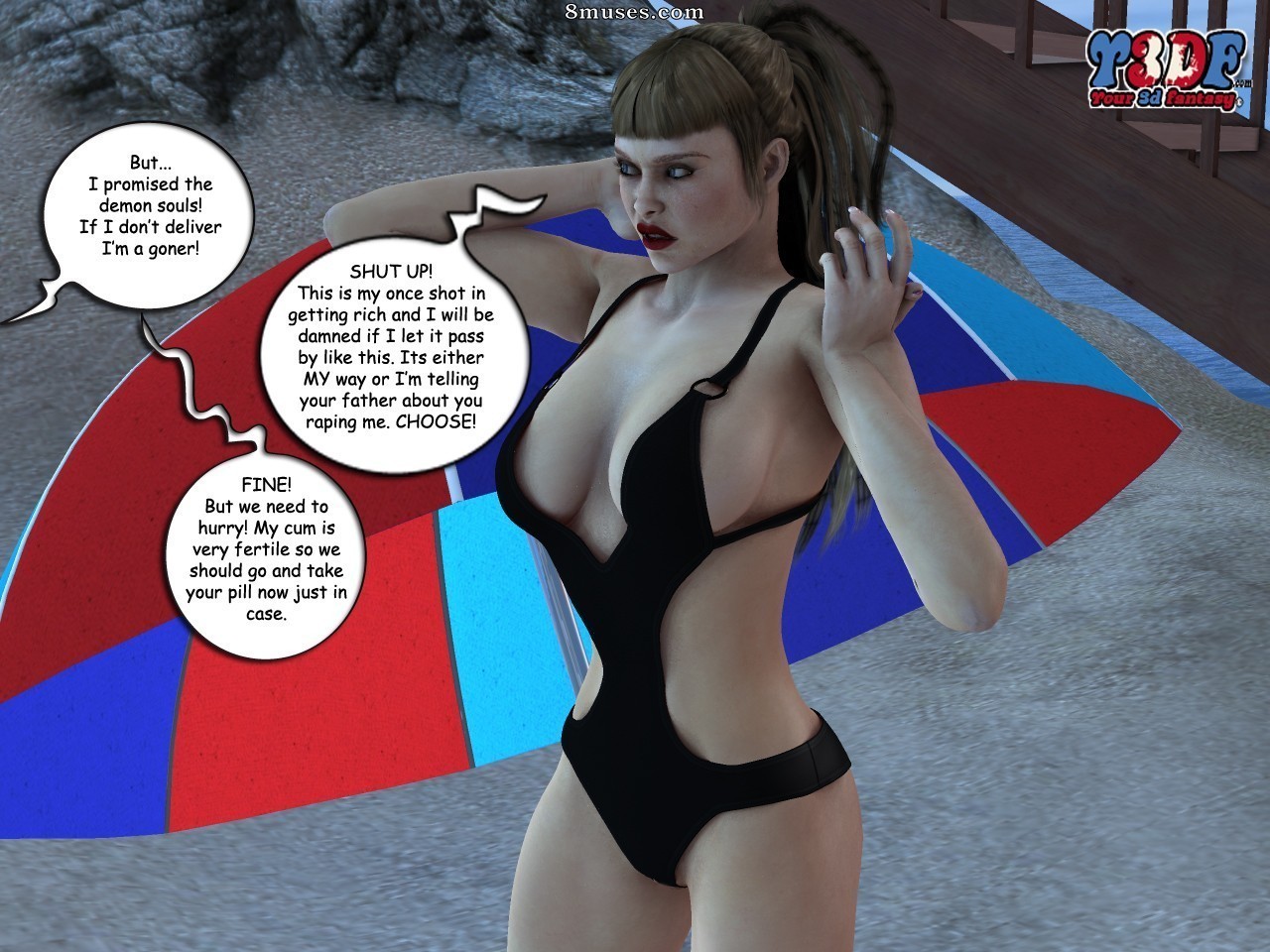 Y3DF - Your3DFantasy.com Comics - Cursed - Page 99