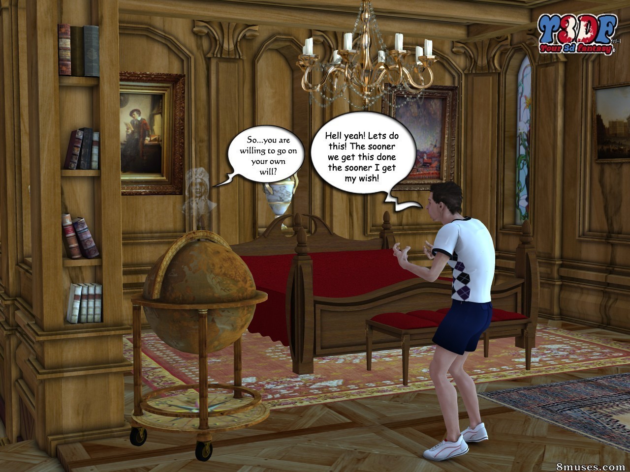 Y3DF - Your3DFantasy.com Comics - Maldito - Página 17