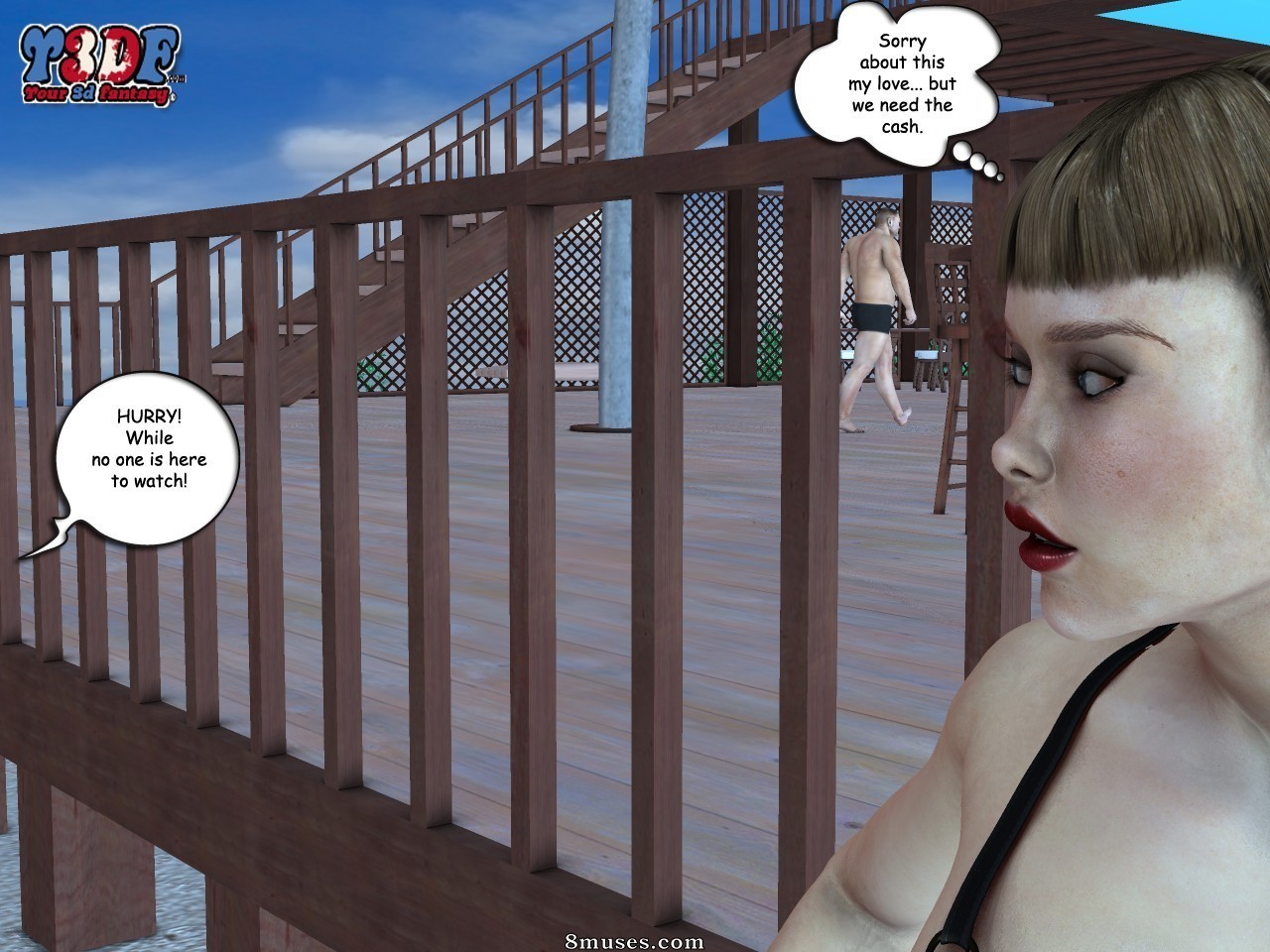 Y3DF - Your3DFantasy.com Comics - Maudit - Page 109