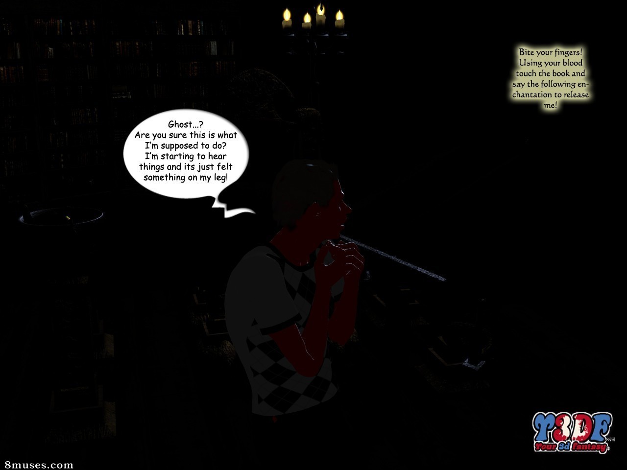 Y3DF - Your3DFantasy.com Comics - Maldito - Página 23