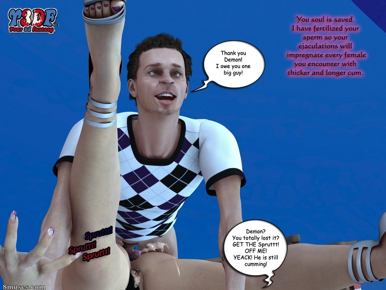 Y3DF - Your3DFantasy.com Comics - Maldito - Página 86