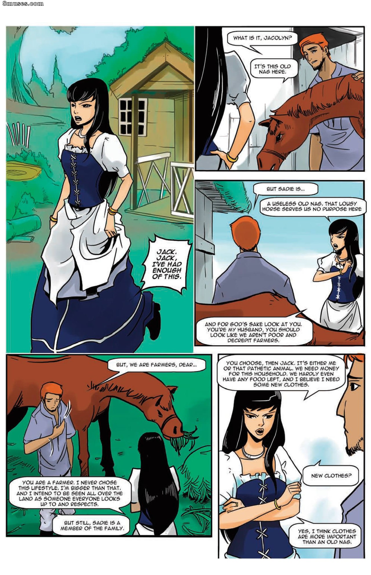 Giantess Club Comics - Jacolyn Beanstalk - Page 3