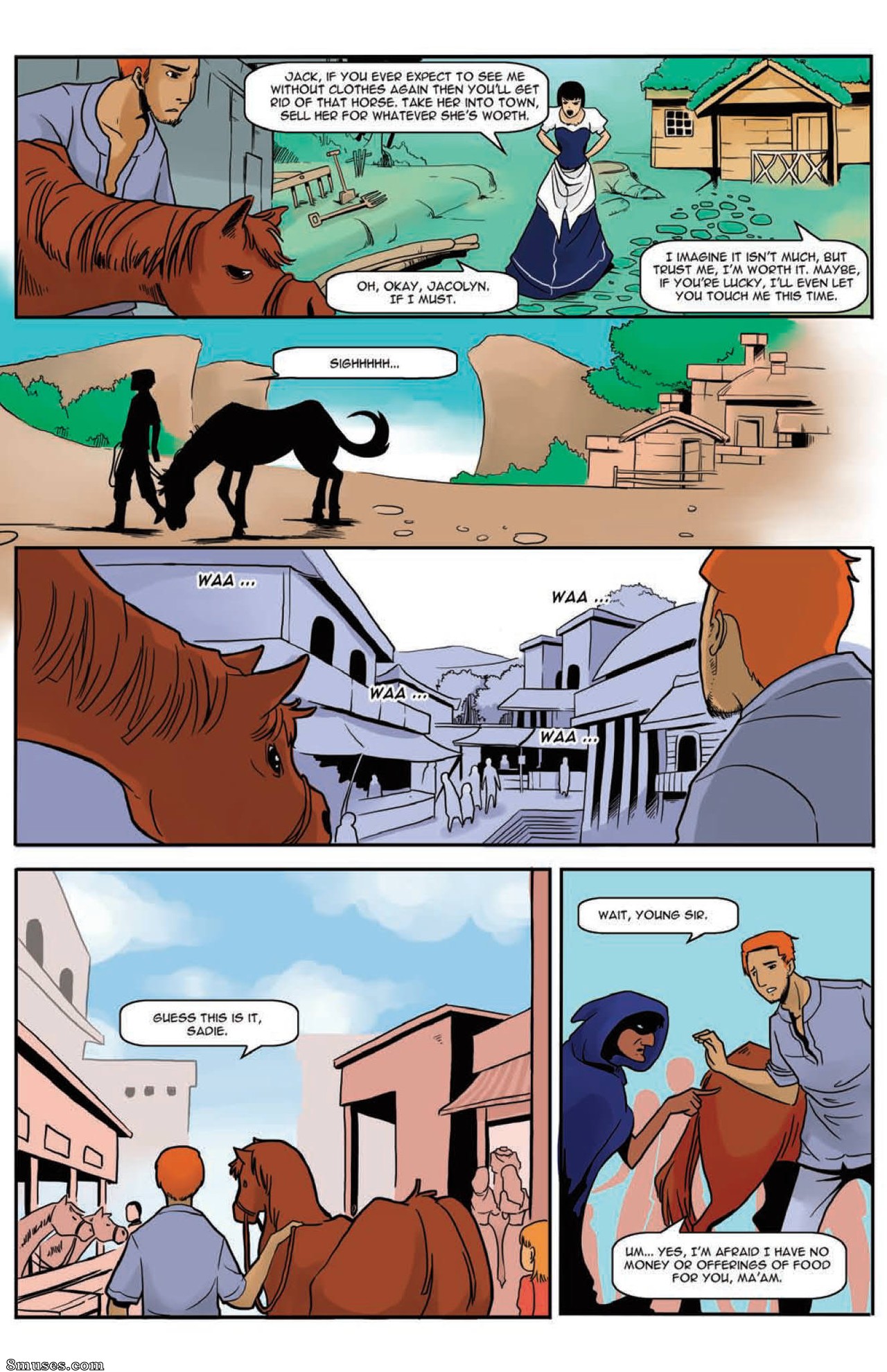 Giantess Club Comics - Jacolyn Beanstalk - Page 4
