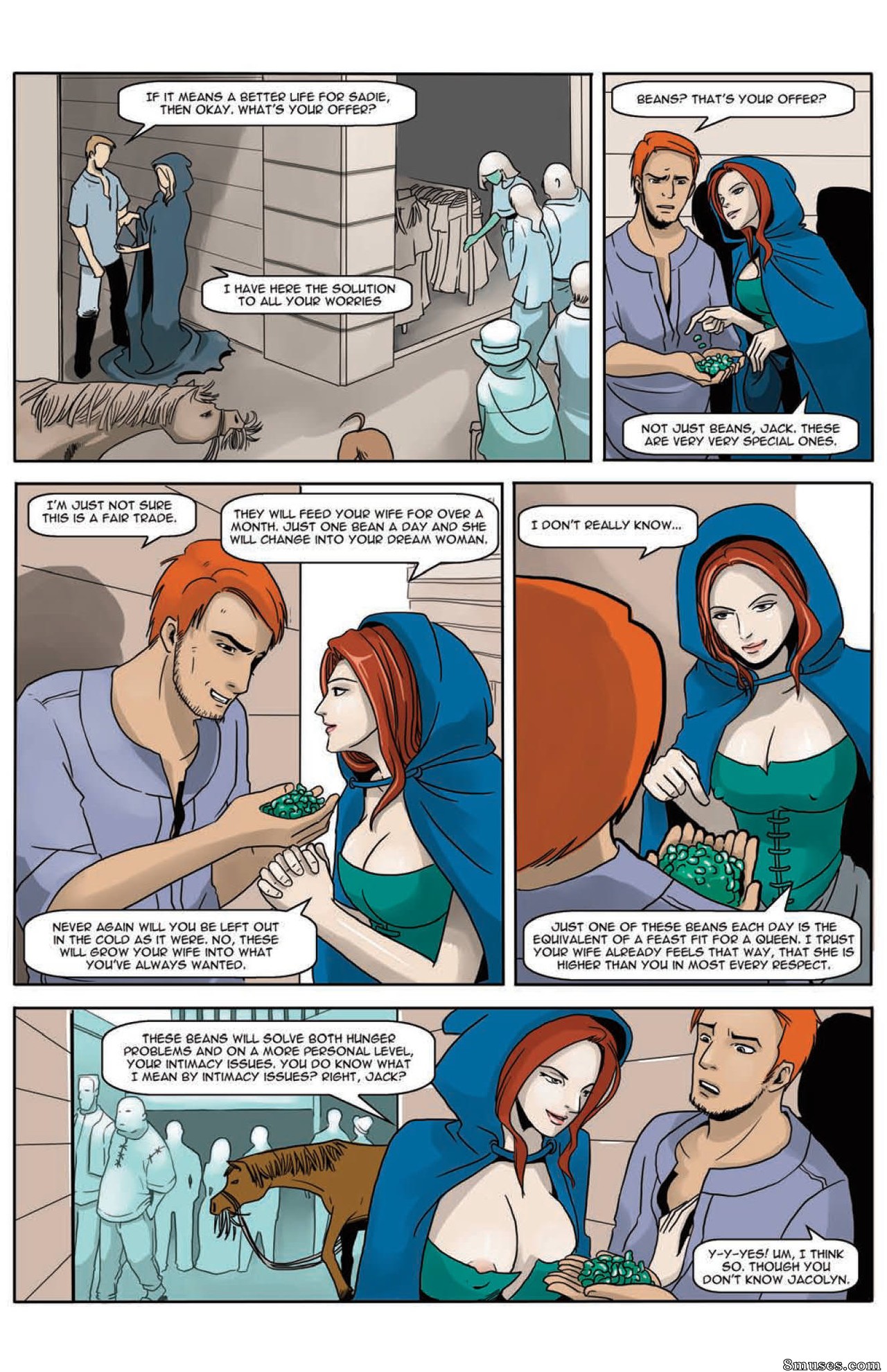 Giantess Club Comics - Jacolyn Beanstalk - Page 6