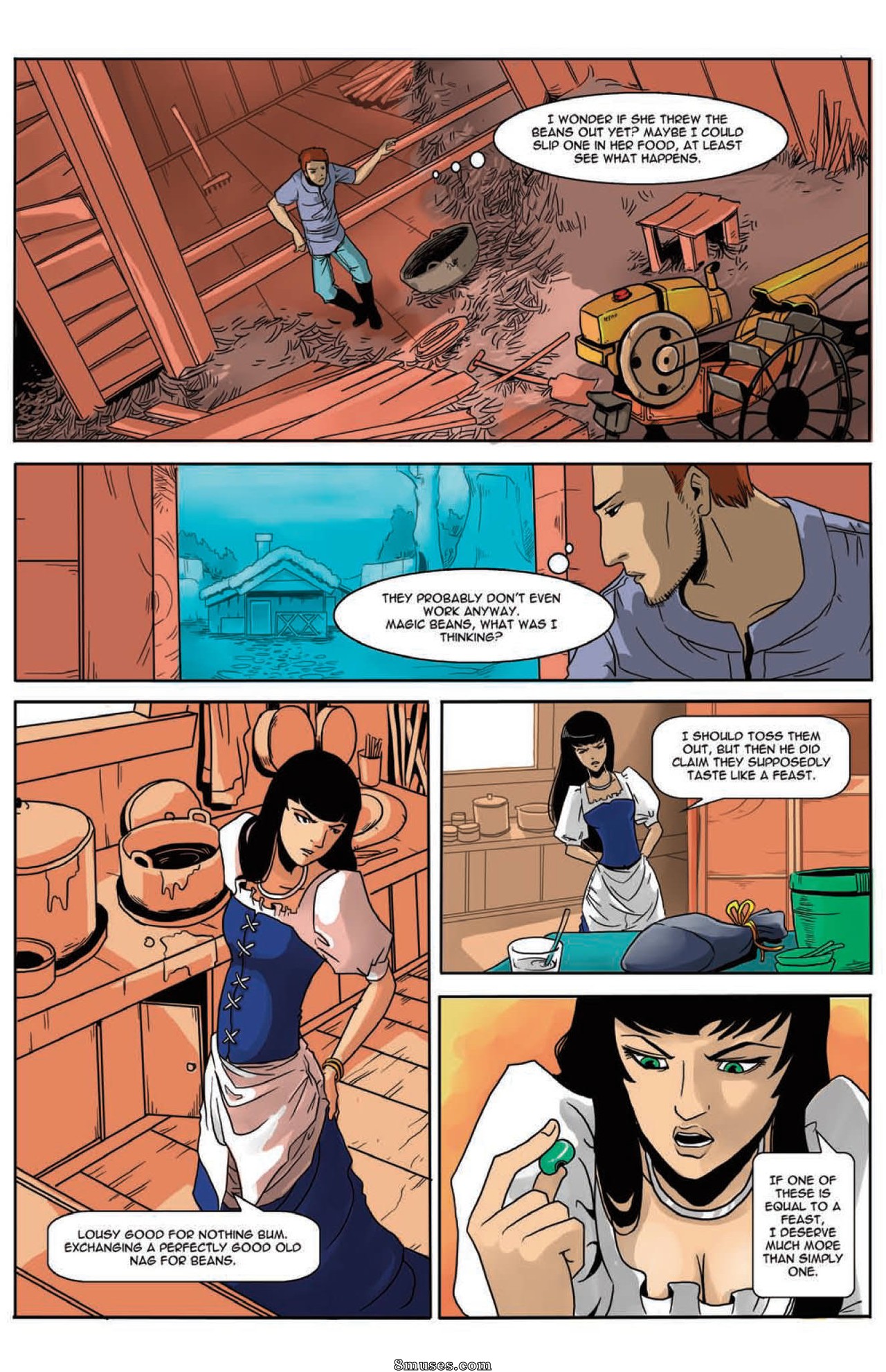 Giantess Club Comics - Jacolyn Beanstalk - Page 10