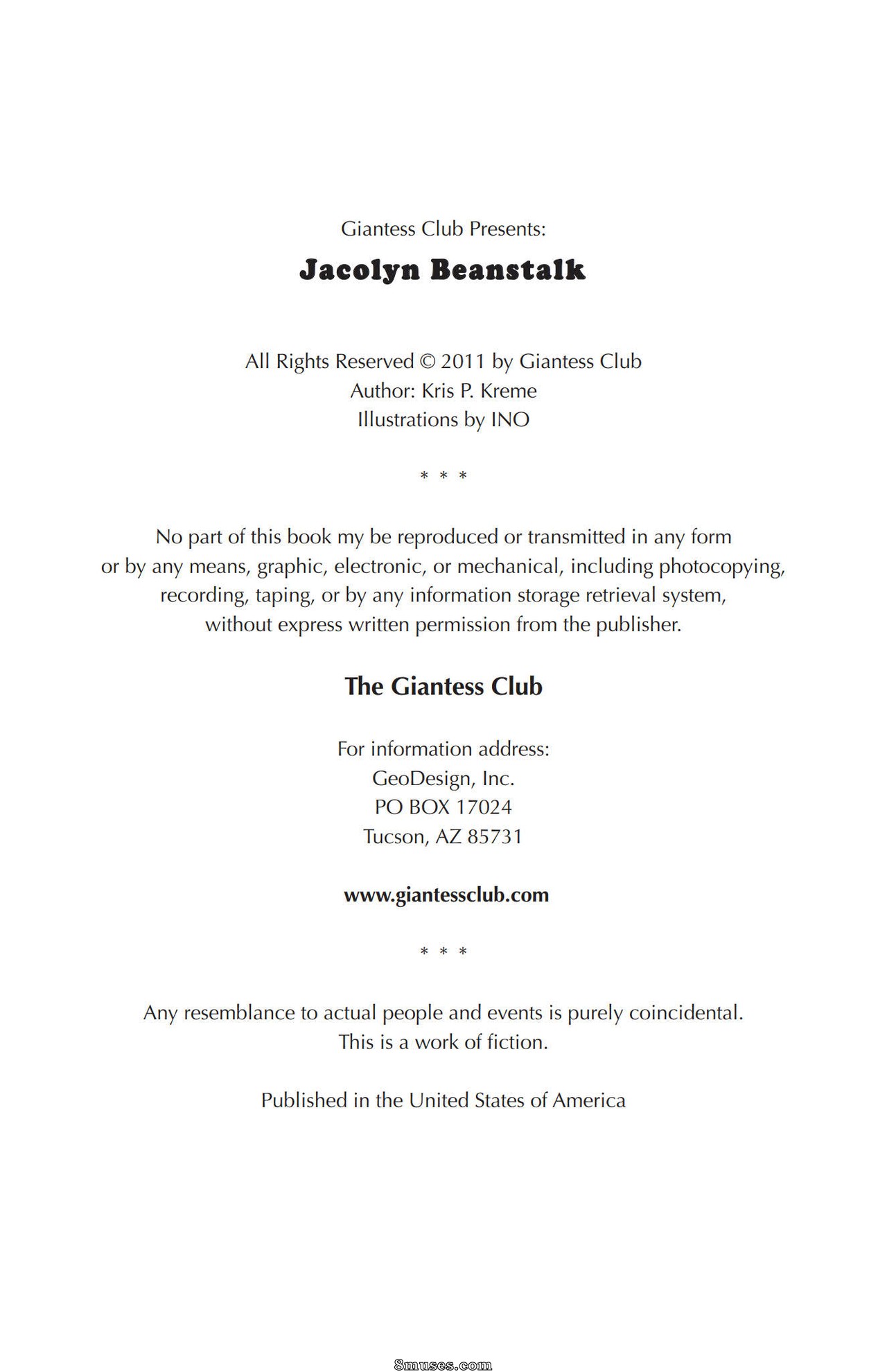 Giantess Club Comics - Jacolyn Beanstalk - Page 2