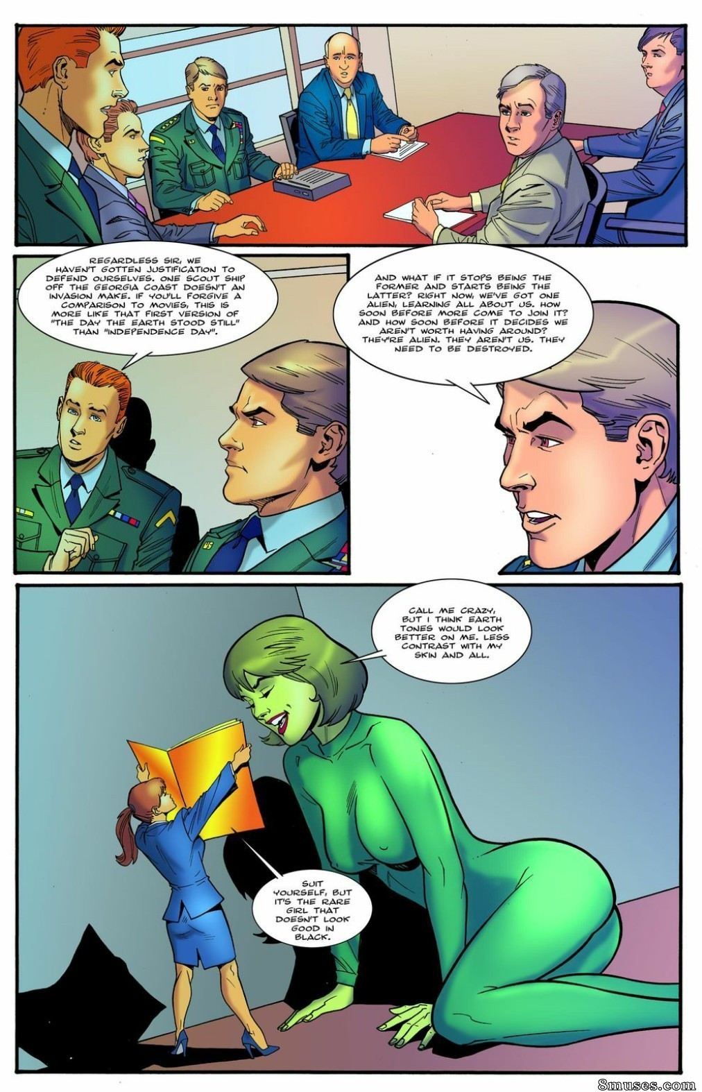 Giantess Club Comics - Closer Encounters - Page 18