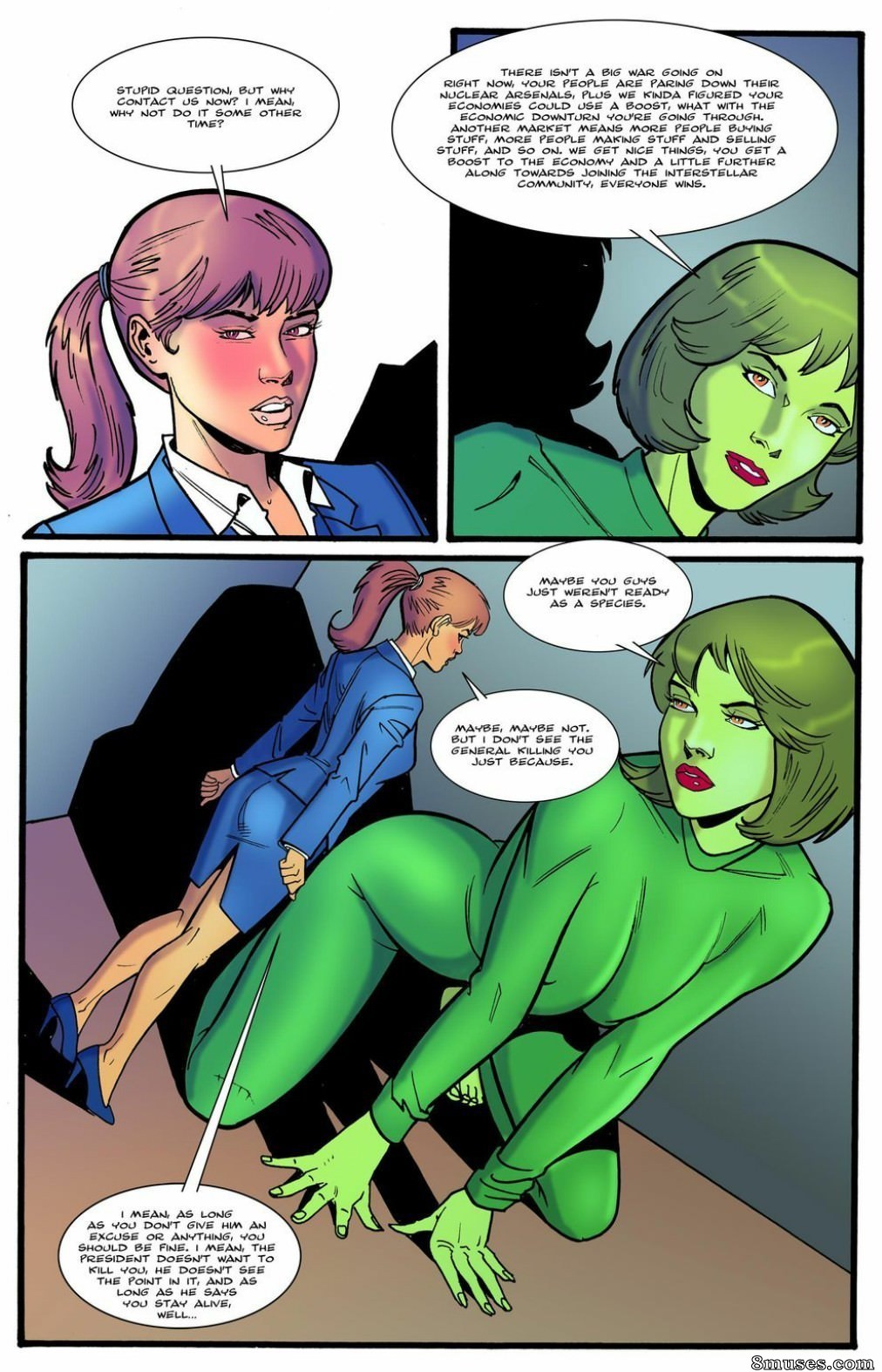 Giantess Club Comics - Closer Encounters - Page 20