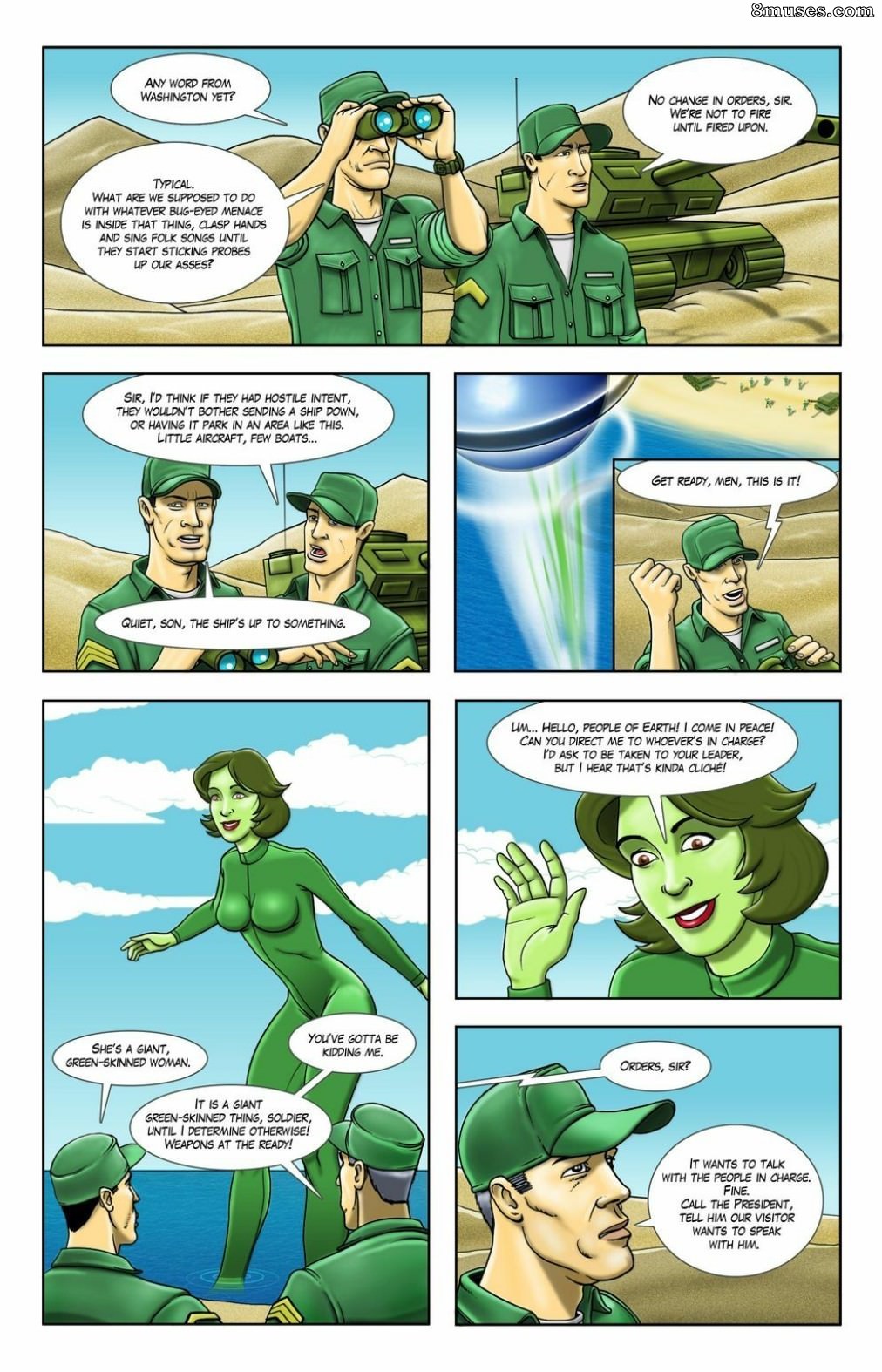 Giantess Club Comics - Encontros mais próximos - Página 4