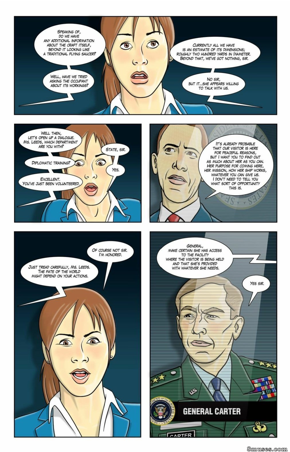 Giantess Club Comics - Encuentros más cercanos - Página 9
