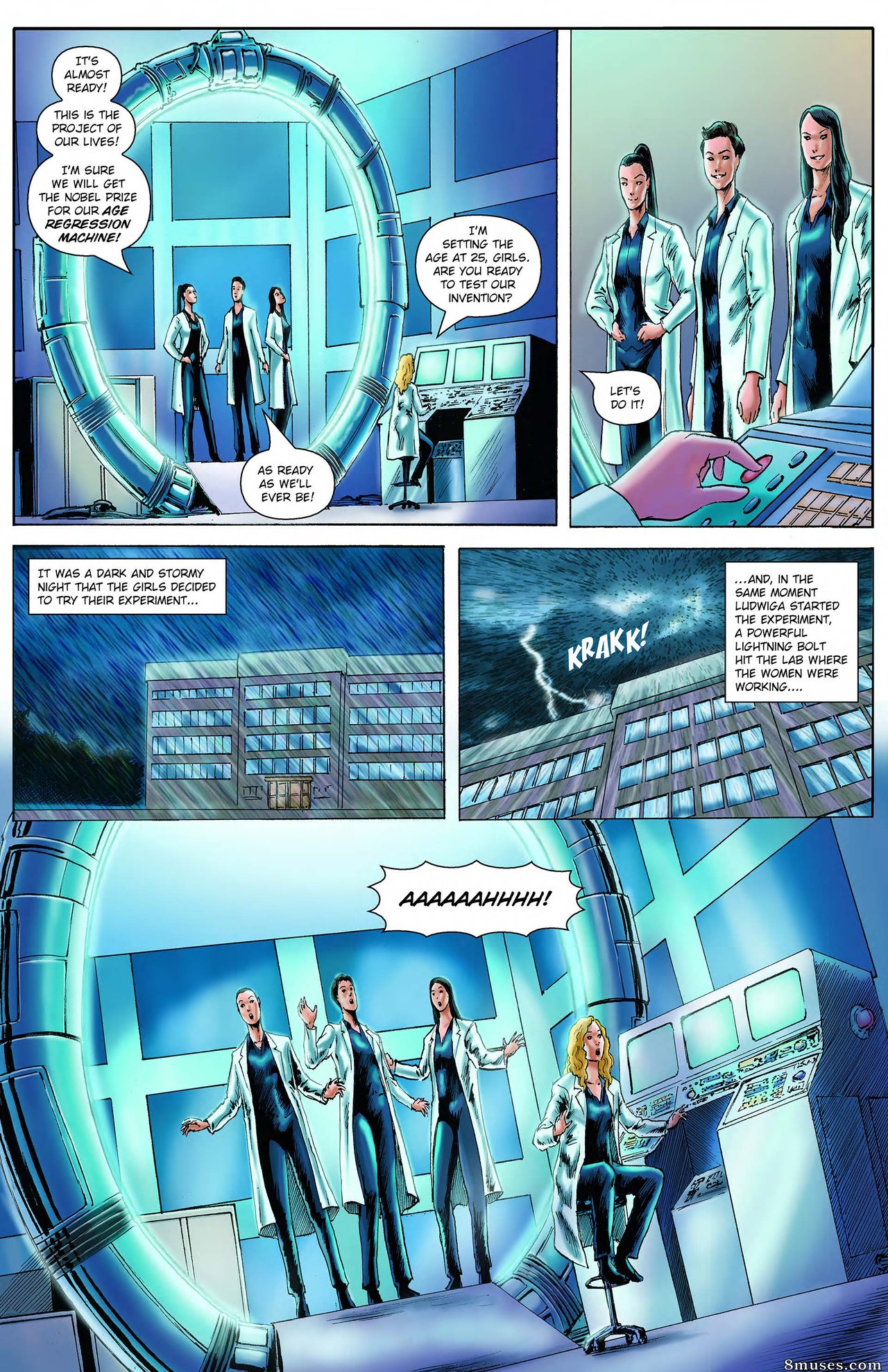 Page 3 | Giantess-Fan-Comics/The-Giantess-Dimension/Issue-1 | 8muses - Sex  Comics