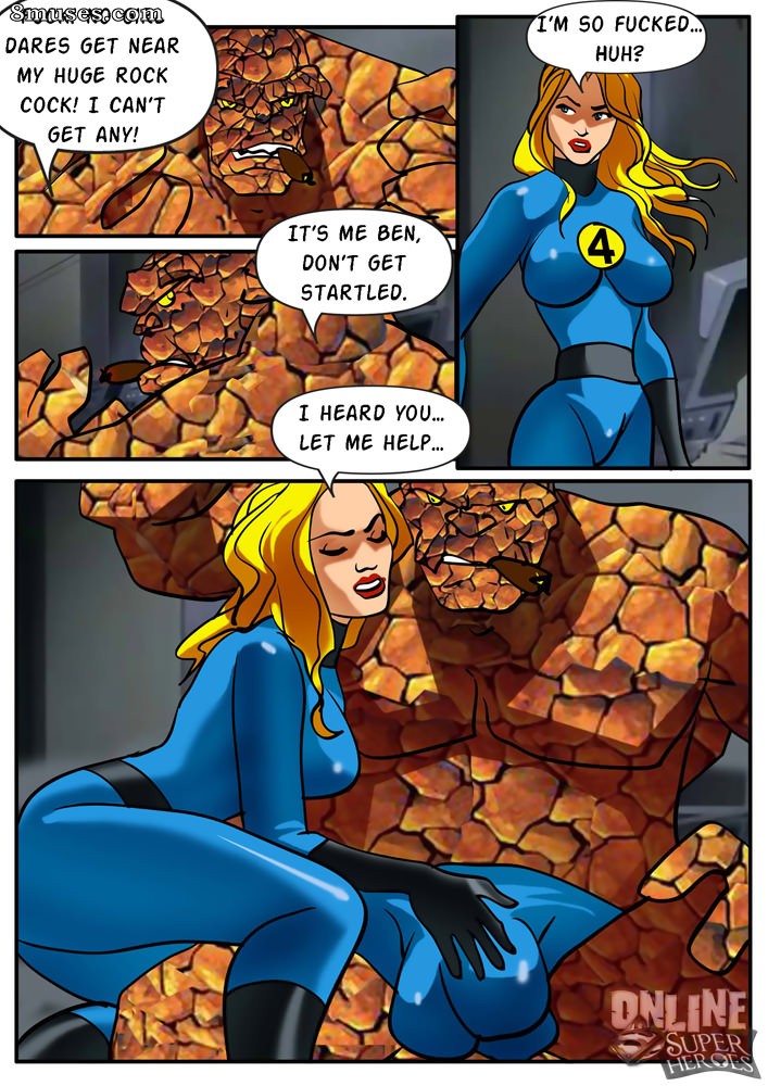 Online Superheroes Comics - Femme invisible bangée par le reste des Quatre Fantastiques - Page 2