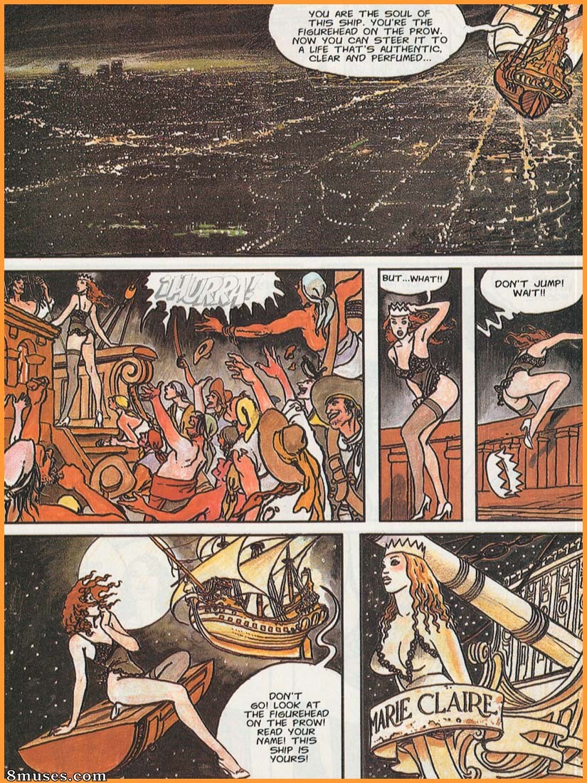 Milo Manara Comics - Marie Claire - Página 6