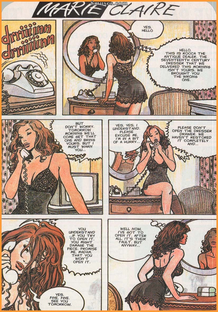 Milo Manara Comics - Marie Claire - Page 1