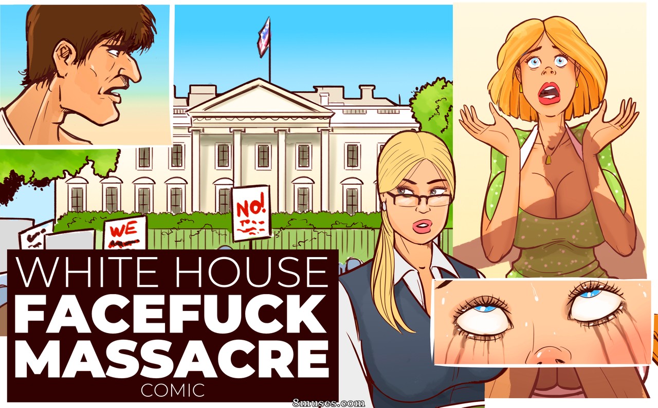 Disarten Comics - White House Facefuck Massacre - Page 1