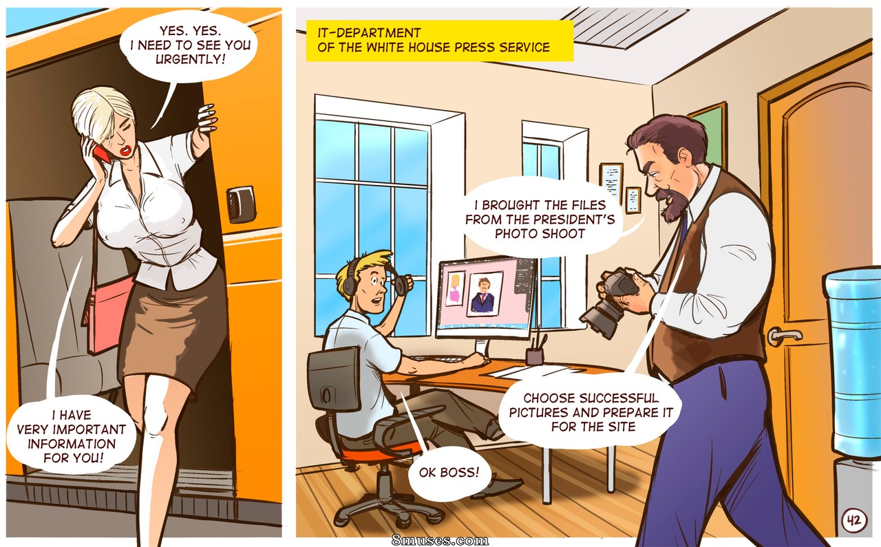 Disarten Comics - White House Facefuck Massacre - Page 43