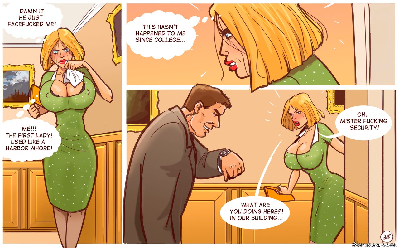 Disarten Comics - White House Facefuck Massacre - Page 36